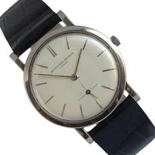 Thumbnail von Vacheron Constantin Classic Calatrava 4667 Ultra-Thin silver dial white gold 18KT first series </h1>