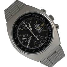 Thumbnail von Omega Speedmaster Mark IV 176.0012 chronograph black dial 1977’s </h1>