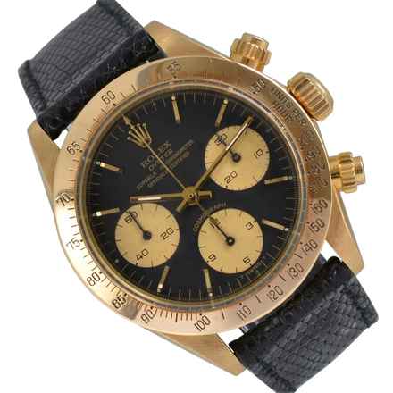  Rolex Daytona Cosmograph 6265 Daytona black dial gold 18KT Full Set TOP 1979’s </h1> 