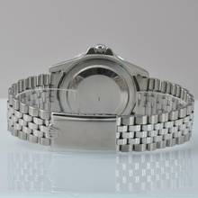 Thumbnail von Rolex GMT-Master 1675 Cornino Underline gilt dial pink bezel 1964’s </h1>