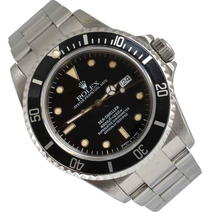  Rolex Sea-Dweller 4000 16600 Date black Tritium dial Full Set 1992’s </h1> 