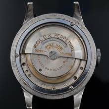 Thumbnail von Rolex Padellone 8171 steel silver dial very rare 1951’s </h1>