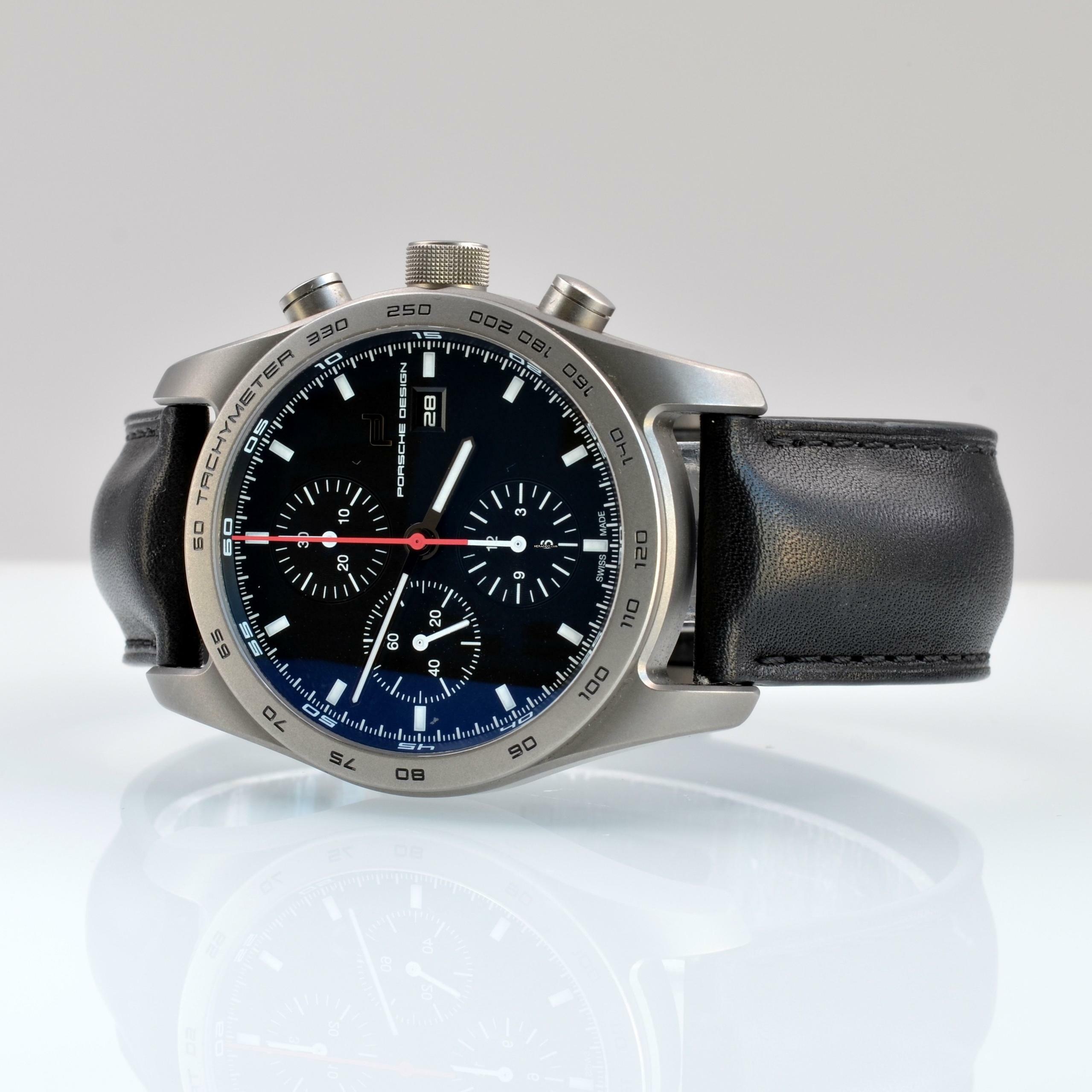 Thumbnail von Porsche Design Chronotimer Series 1 Titanium Limited Edition Full Set Like NEW </h1>