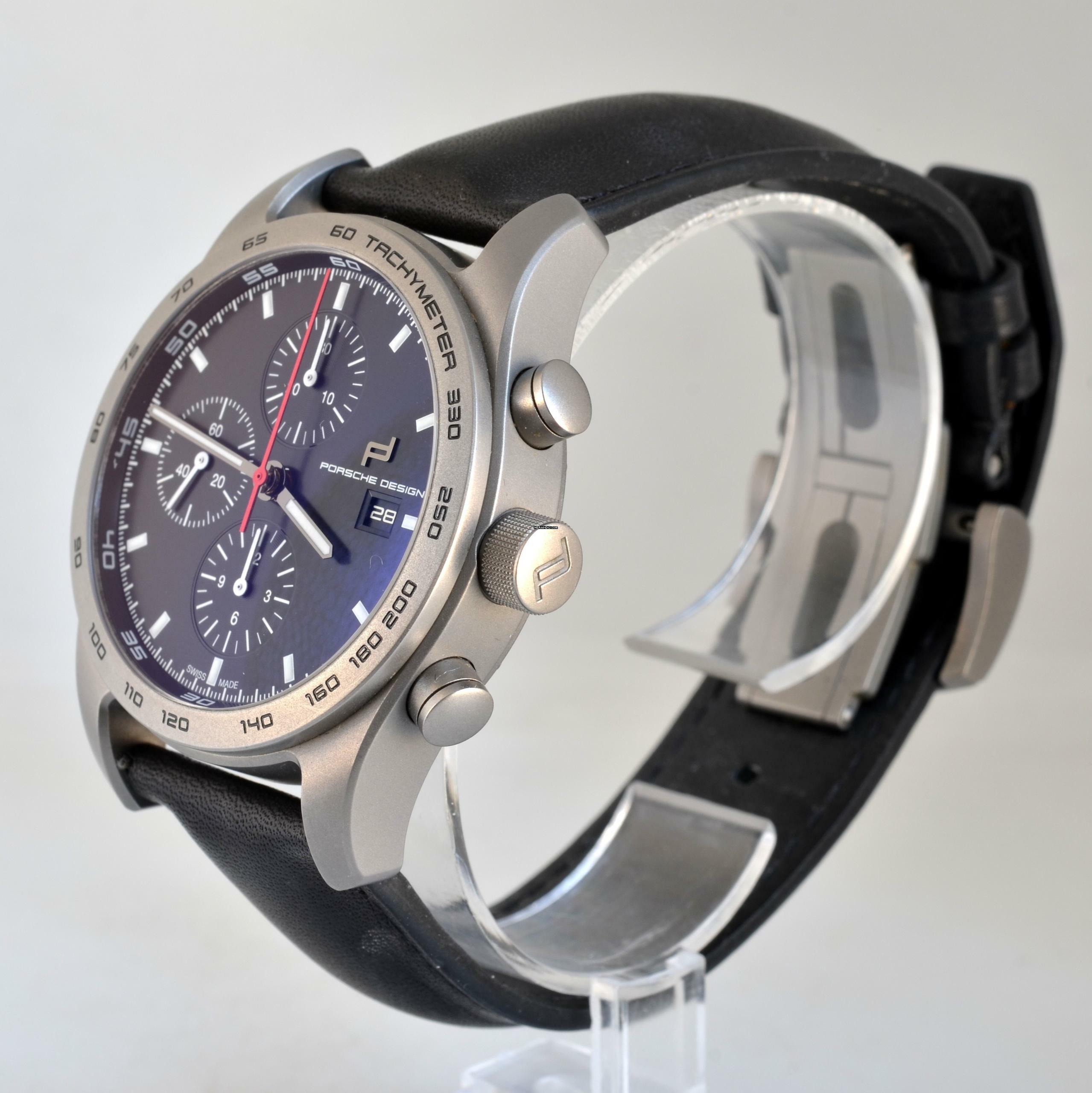 Thumbnail von Porsche Design Chronotimer Series 1 Titanium Limited Edition Full Set Like NEW </h1>