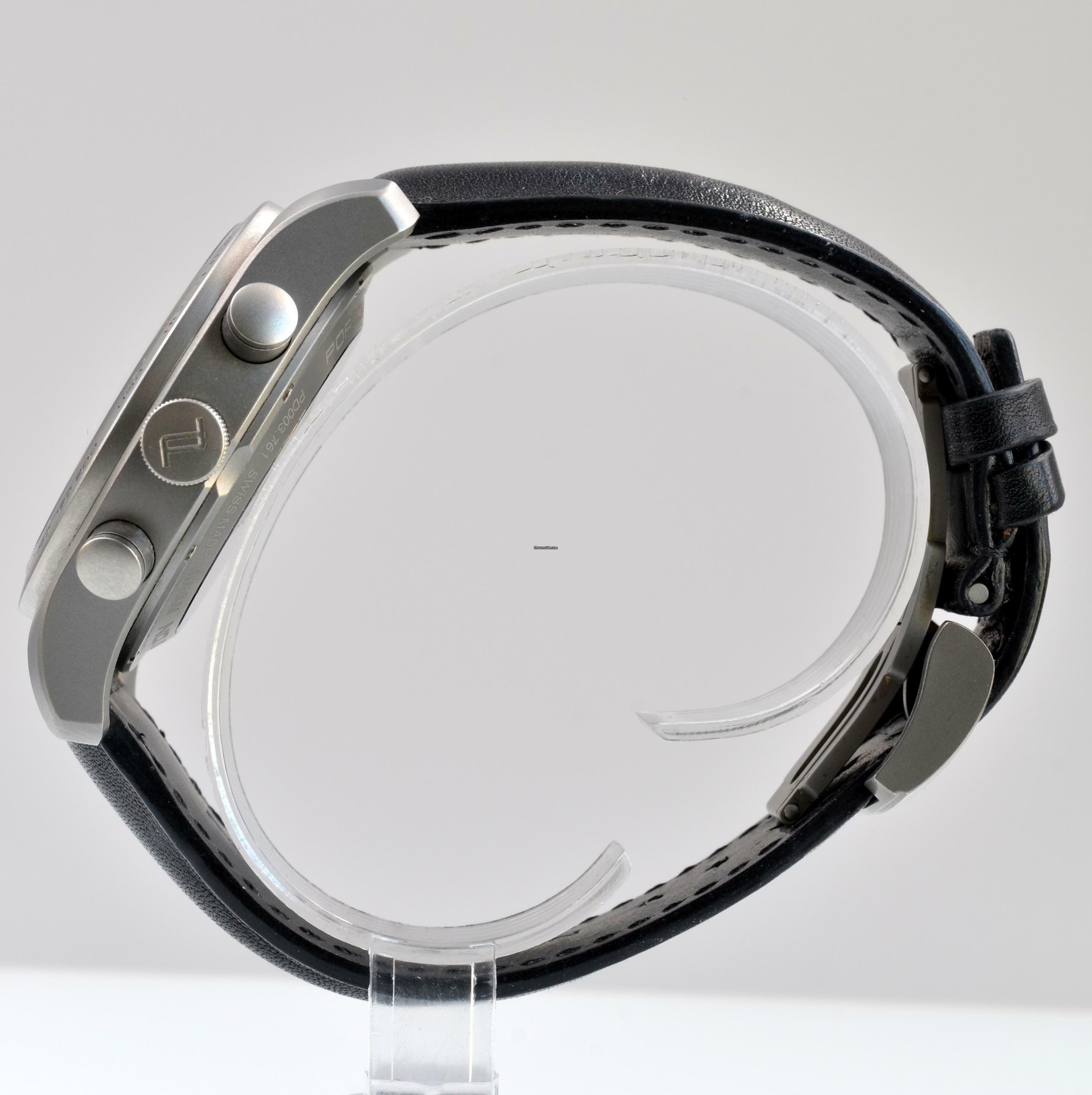 Thumbnail von Porsche Design Chronotimer Series 1 Titanium Limited Edition Full Set Like NEW </h1>