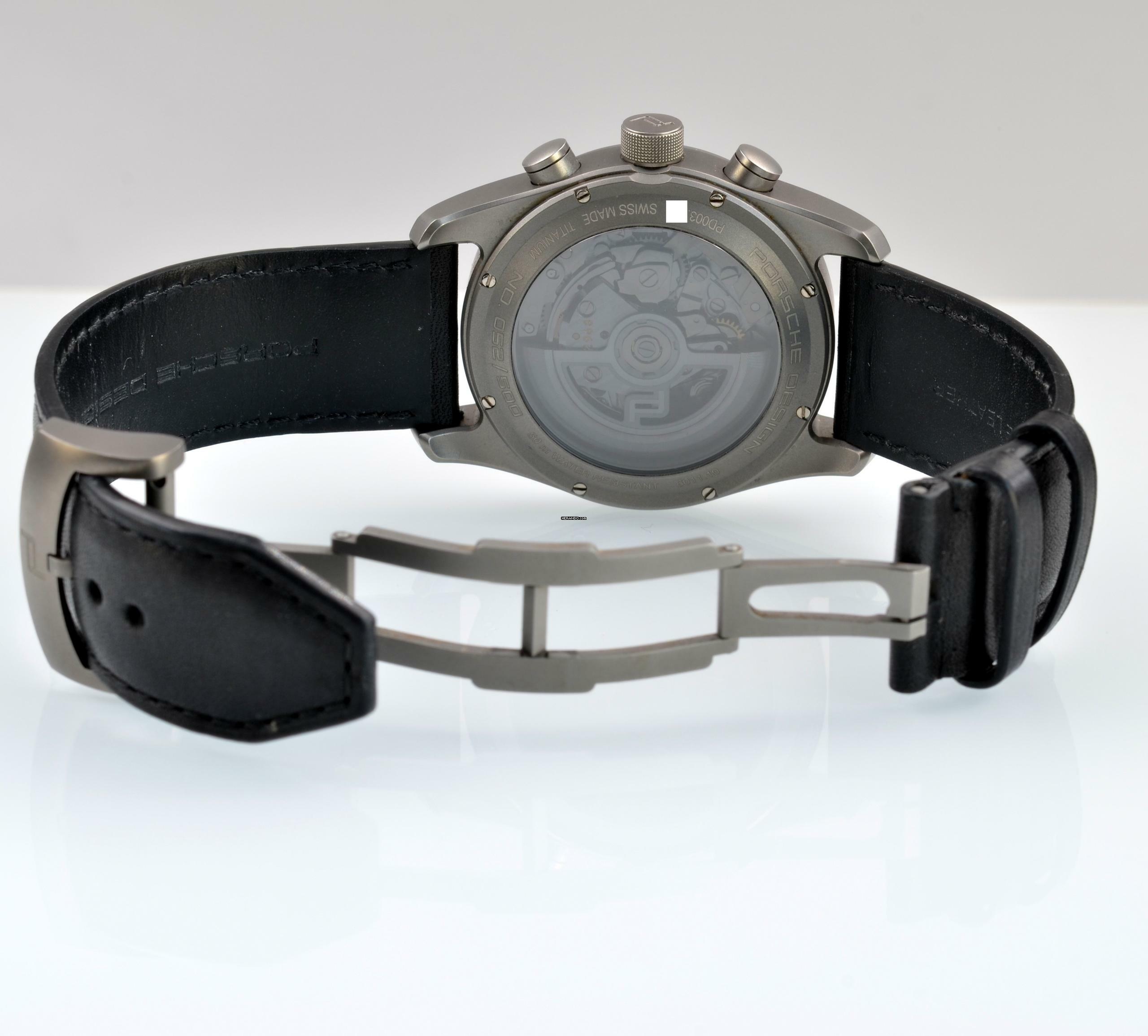 Thumbnail von Porsche Design Chronotimer Series 1 Titanium Limited Edition Full Set Like NEW </h1>