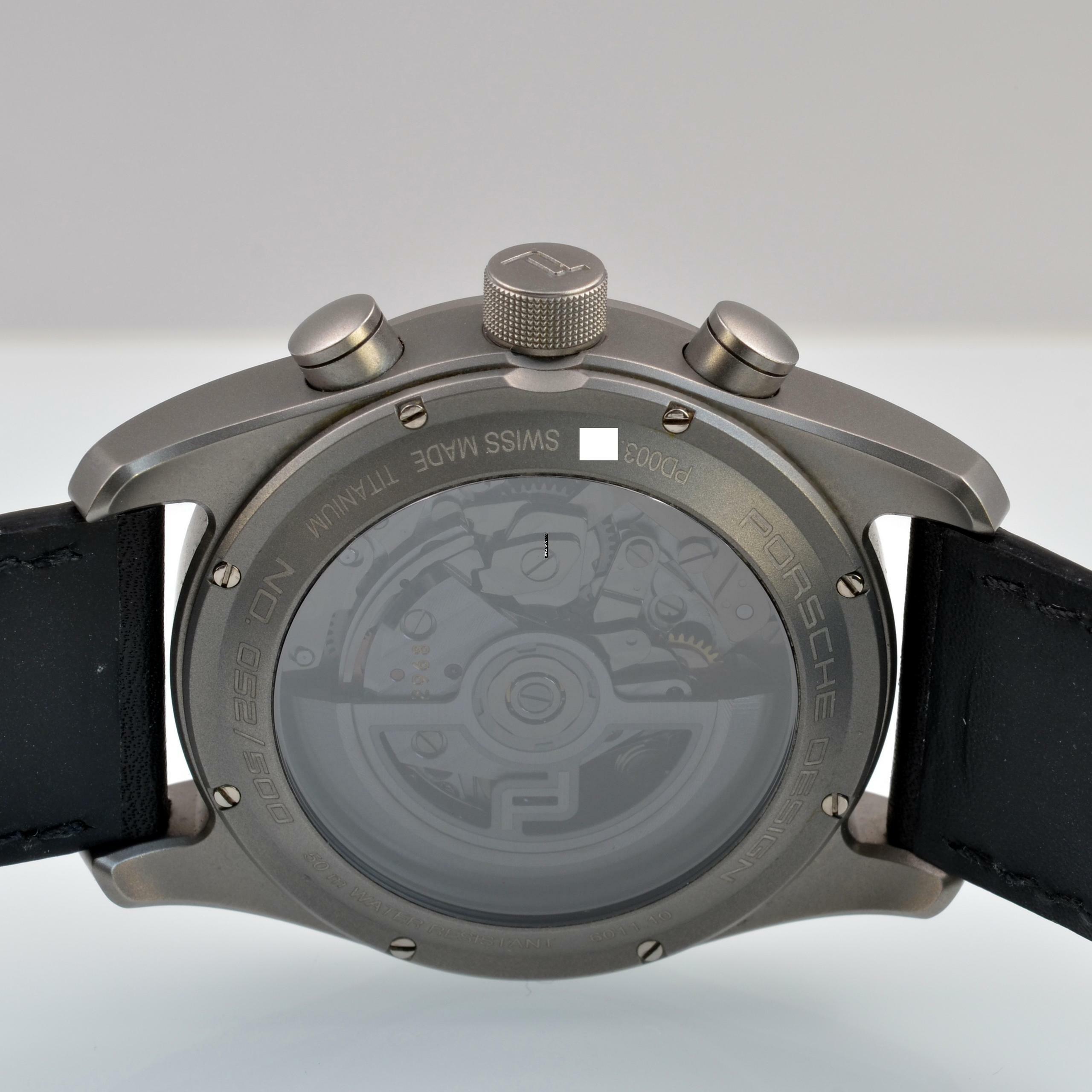 Thumbnail von Porsche Design Chronotimer Series 1 Titanium Limited Edition Full Set Like NEW </h1>