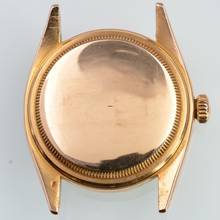 Thumbnail von Rolex Oyster Perpetual 6088 Bubbleback OCC by Joyeria Riviera rose gold 18KT 1950’s </h1>