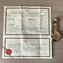 Thumbnail von Rolex Daytona 16523 R98 Series Floating champagne dial gold 18KT Full Set 1988’s </h1>