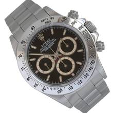 Thumbnail von Rolex Daytona 16520 L34 4 written 6 reversed black dial Full Set 1988’s </h1>