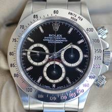 Thumbnail von Rolex Daytona 16520 L34 4 written 6 reversed black dial Full Set 1988’s </h1>