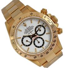 Thumbnail von Rolex Daytona 16528 Floating R94 Porcelain dial yellow gold 18KT Full Set 1988’s </h1>