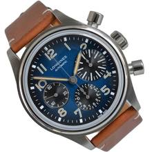 Thumbnail von Longines Avigation Heritage Avigation Big Eye Collection blue dial Full Set 2022’s </h1>