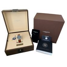 Thumbnail von Longines Avigation Heritage Avigation Big Eye Collection blue dial Full Set 2022’s </h1>