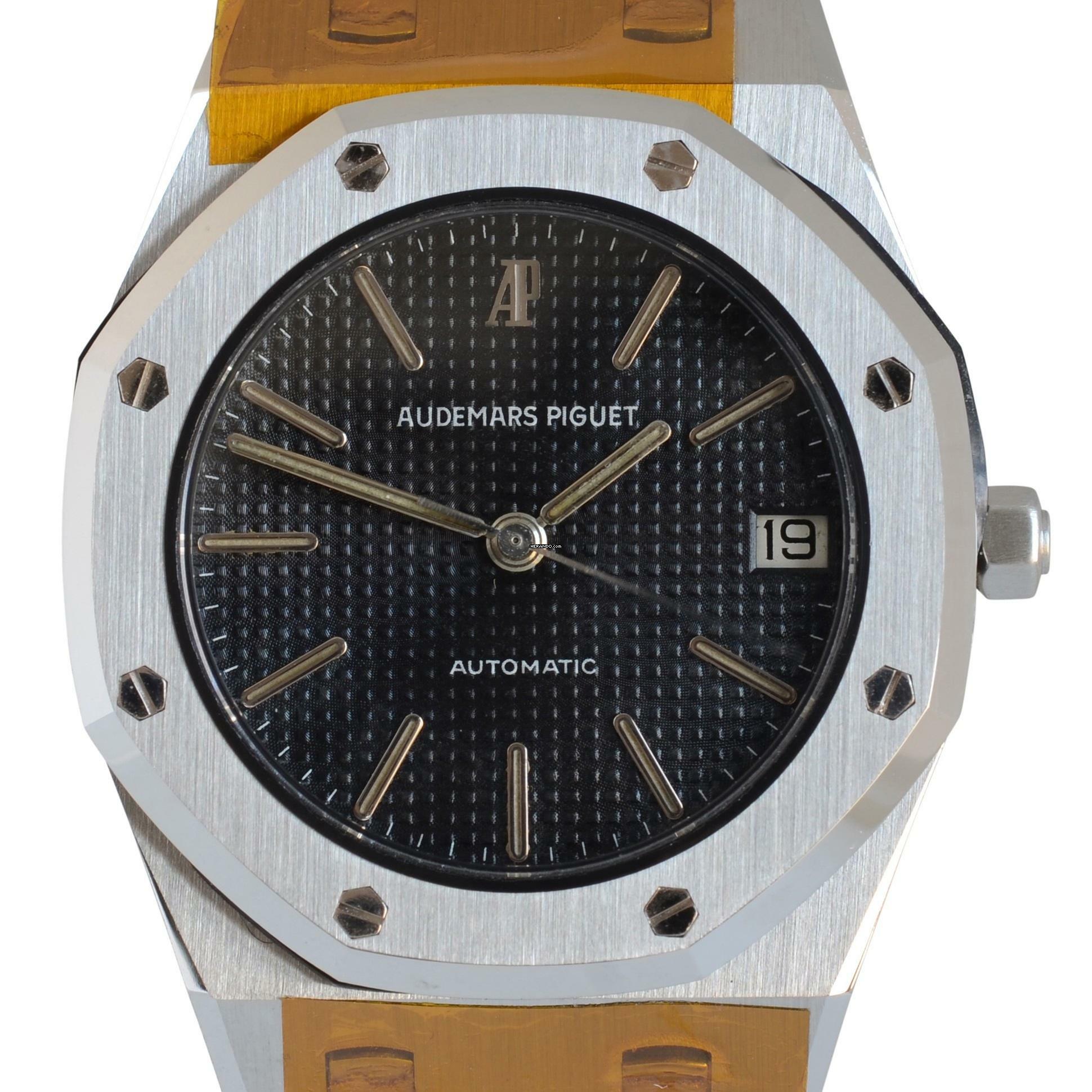 Thumbnail von Audemars Piguet Royal Oak 14100ST 36MM black dial automatic 1981’s