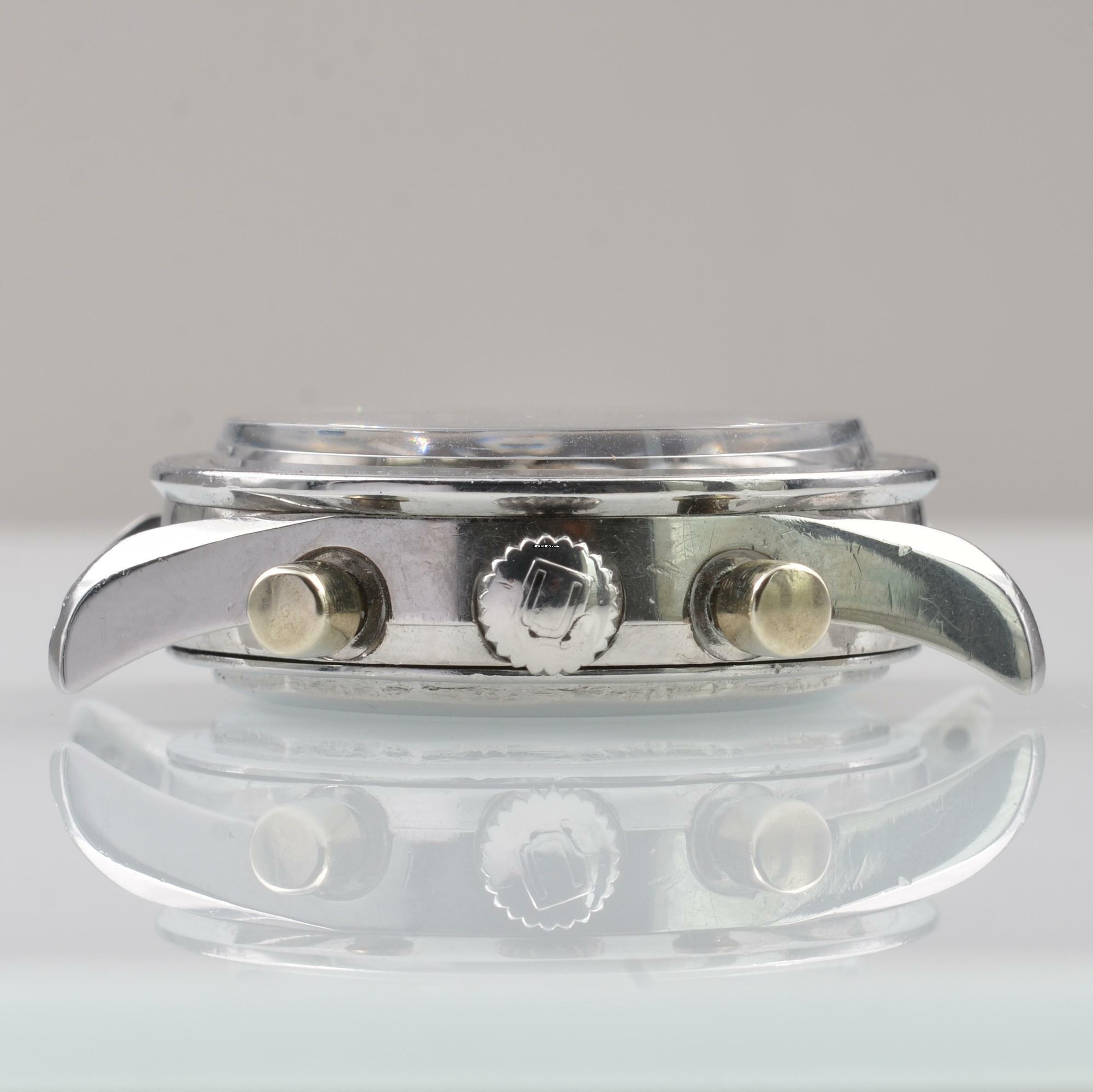 Thumbnail von Universal Genève Compax 885103/02 chronograph Nina Rindt Panda black dial 1965’s