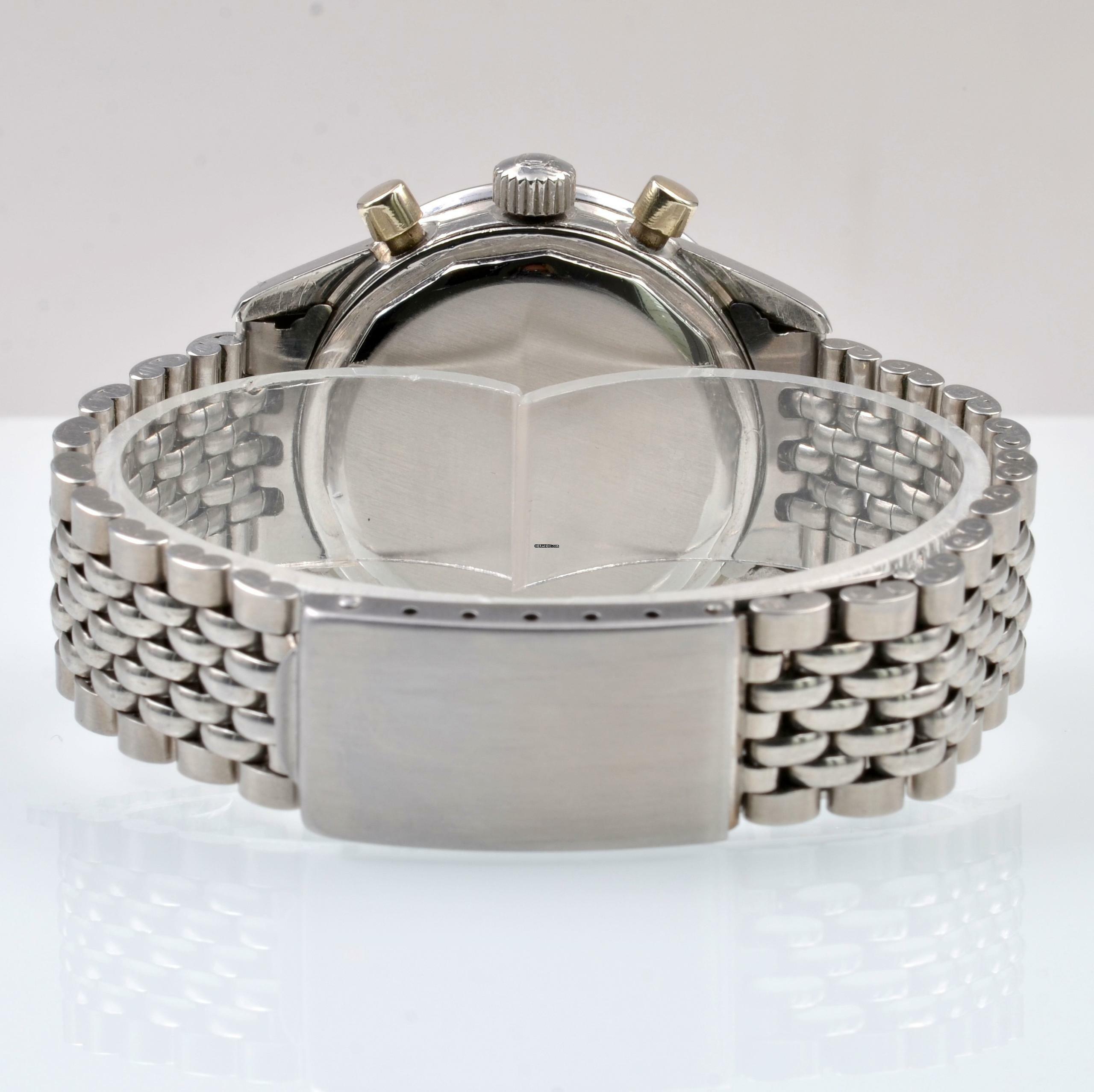 Thumbnail von Universal Genève Compax 885103/02 chronograph Nina Rindt Panda black dial 1965’s