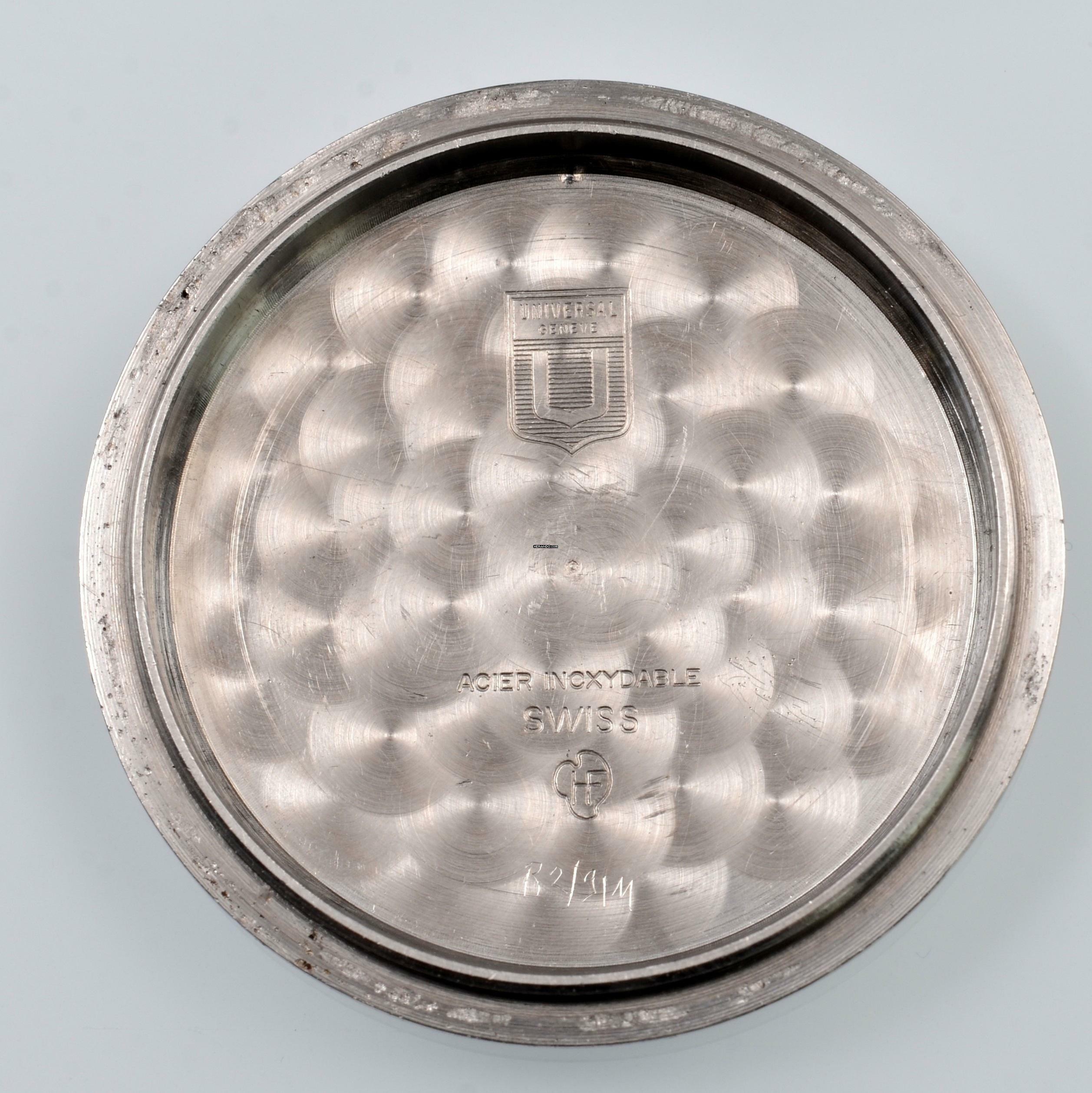 Thumbnail von Universal Genève Compax 885103/02 chronograph Nina Rindt Panda black dial 1965’s