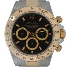 Thumbnail von Rolex Daytona 16523 6 inverted Tritium black dial Full Set 1991's </h1>
