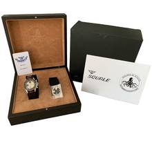 Thumbnail von Squale Chronograph “Polipetto” assigned to Italian State Police Full Set </h1>