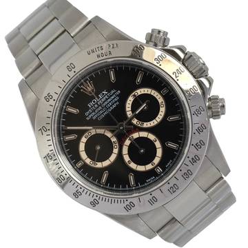  Rolex Daytona 16520 Transitional P18 Series black dial Full Set 2000's </h1> 