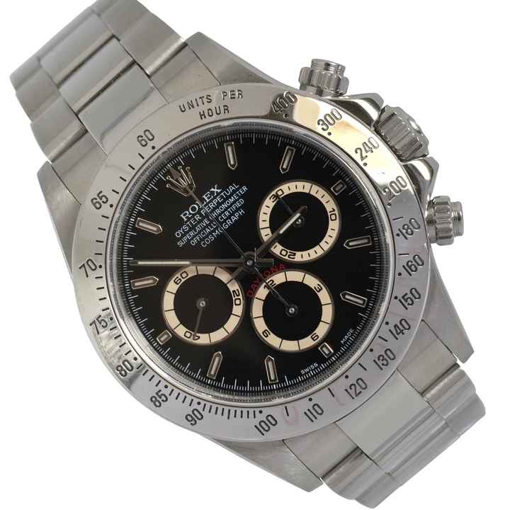  Rolex Daytona 16520 Transitional P18 Series black dial Full Set 2000's </h1> 