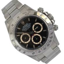 Thumbnail von Rolex Daytona 16520 Transitional P18 Series black dial Full Set 2000's </h1>