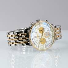 Thumbnail von Breitling Navitimer chronograph D30021 ivory dial Full Set 2019’s </h1>