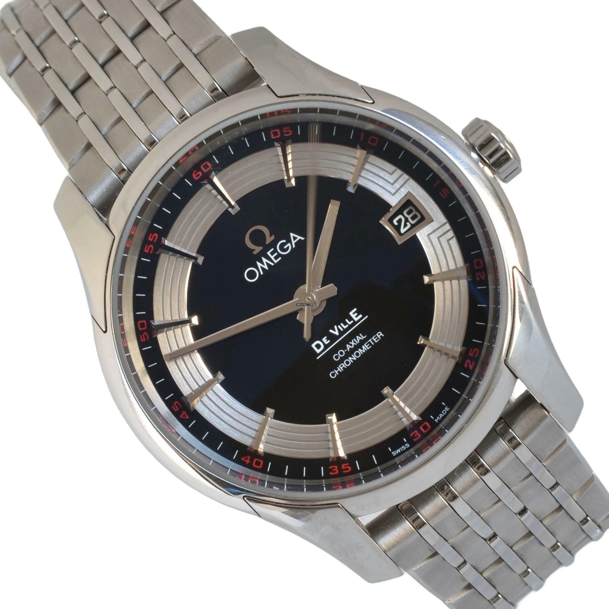 Omega De Ville Hour Vision 431.33.41.21.01.001 Hour Vision Co-Axial Chronometer Full Set 2010’s </h1>