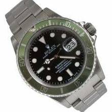 Thumbnail von Rolex Submariner Date 16610LV MK1 Fat Four bezel Full Set 2003’s </h1>