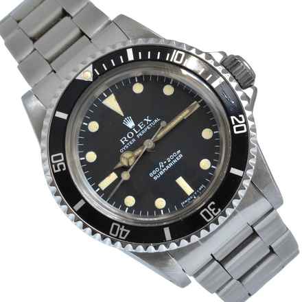  Rolex Submariner (No Date) 5513 No Date buckshot tritium dial Full Set 1983’s  