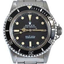 Thumbnail von Rolex Submariner (No Date) 5513 No Date buckshot tritium dial Full Set 1983’s