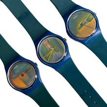 Thumbnail von Swatch Art special Jean-Michel Folon full series 3 watches Limited edition NEW 1987's