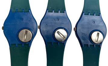 Thumbnail von Swatch Art special Jean-Michel Folon full series 3 watches Limited edition NEW 1987's