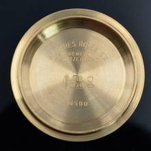 Thumbnail von Rolex Daytona 16528 black 4Lines dial yellow gold 18KT Full Set TOP Condition 1989’s </h1>