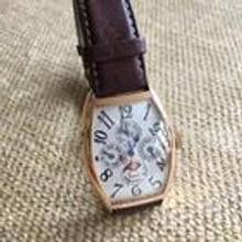 Thumbnail von Franck Muller Cintrée Curvex Perpetual Calendar Moon , 18 Kt. Gold folding closure