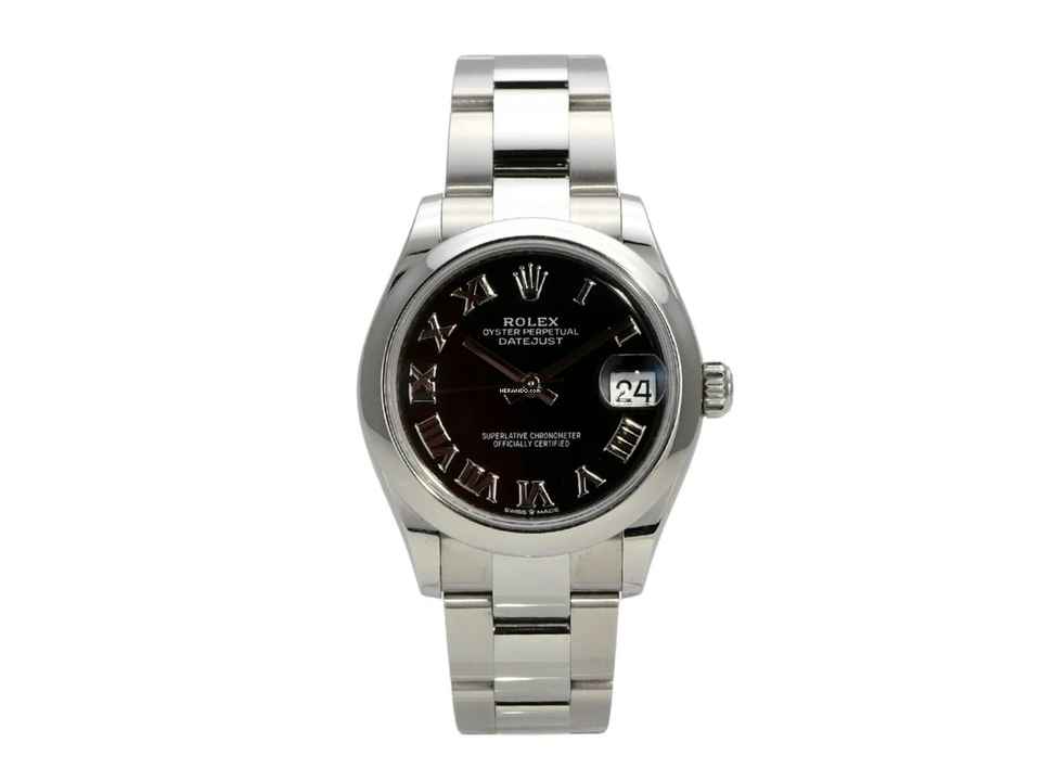  Rolex Datejust 31 Oystersteel Ref. 278240 Schwarz Römisch </h1> 