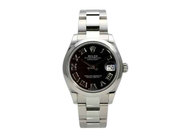  Rolex Datejust 31 Oystersteel Ref. 278240 Schwarz Römisch </h1> 