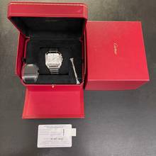 Thumbnail von Cartier Santos Santos - FULLSET 2023 - Ref. WSSA0018 </h1>