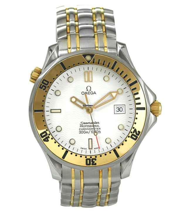  Omega Seamaster Diver 300 M Stahl-Geldgold Ref. 23328000  