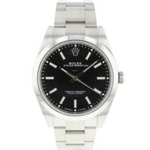 Thumbnail von Rolex Oyster Perpetual 39 Black Dial </h1>