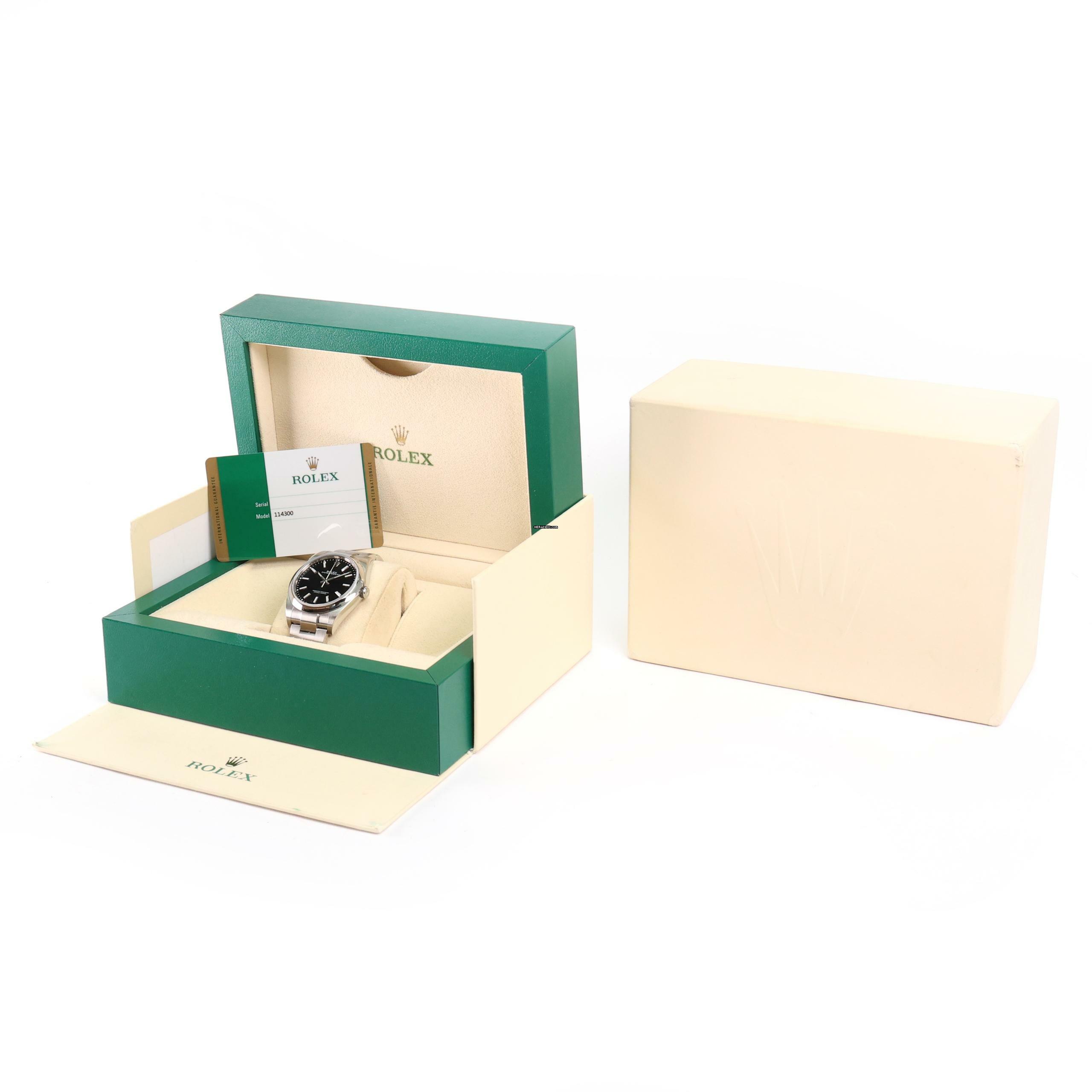 Thumbnail von Rolex Oyster Perpetual 39 Black Dial </h1>