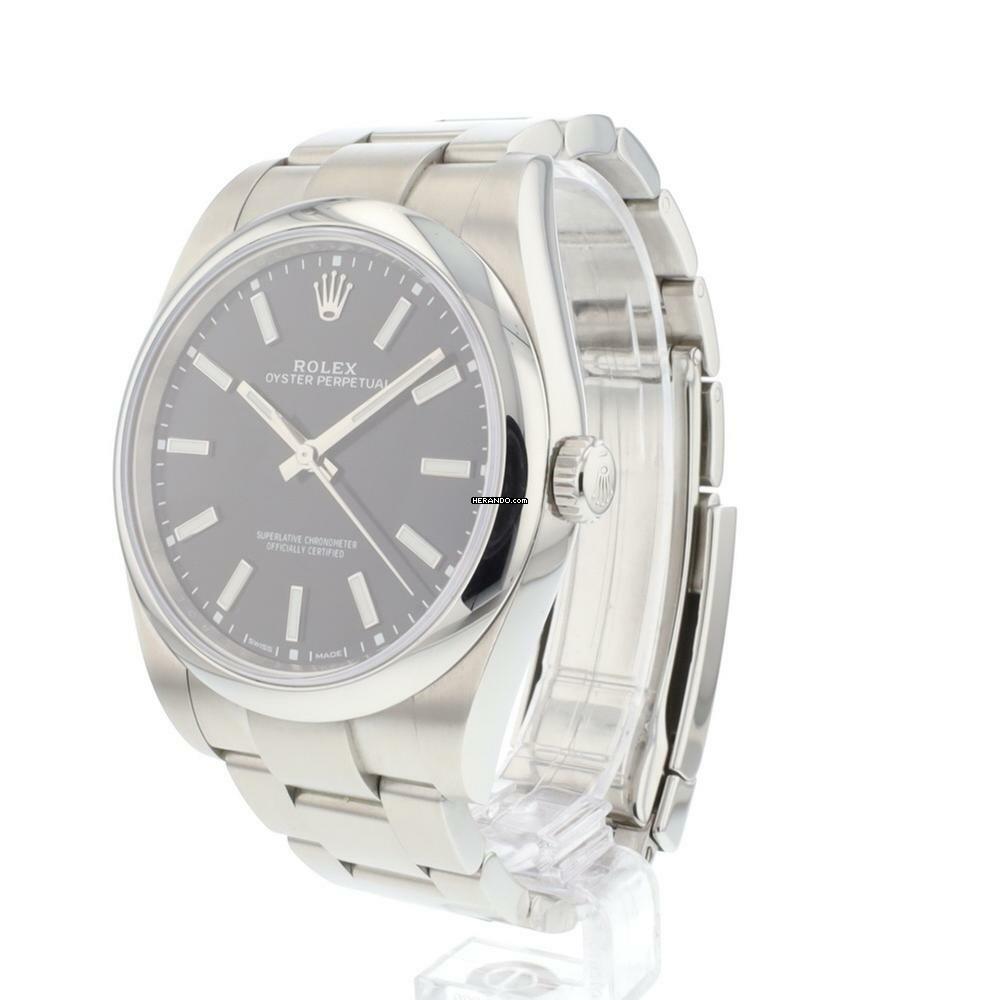 Thumbnail von Rolex Oyster Perpetual 39 Black Dial </h1>