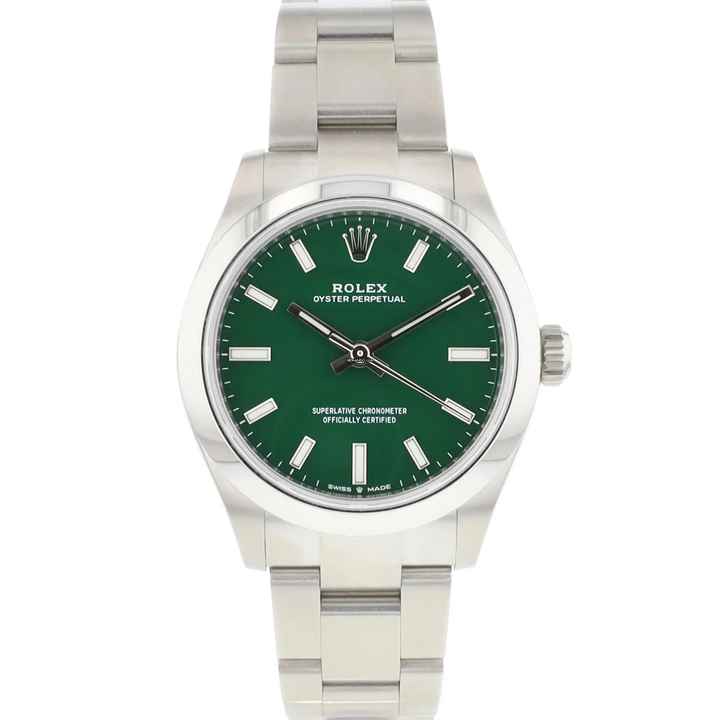  Rolex Oyster Perpetual 31 Green Dial NEW '22 </h1> 