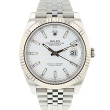 Thumbnail von Rolex Datejust 41 Jubilee Fluted White Dial </h1>