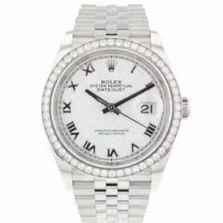  Rolex Datejust 36 White Diamonds RBR </h1> 