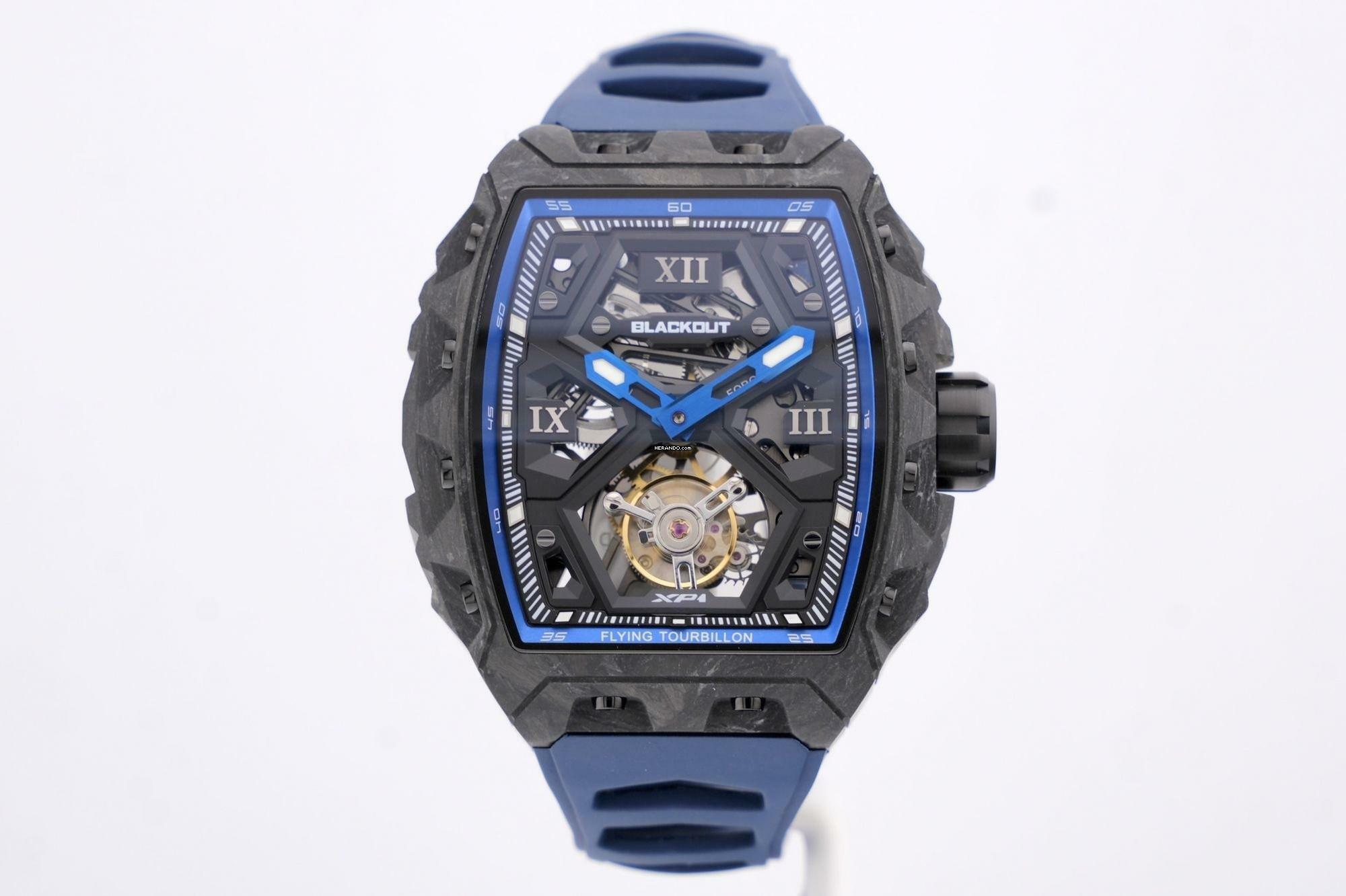  Blackout XP1 Tourbillon Blue - Unworn - Box+Papers XP1 2025 