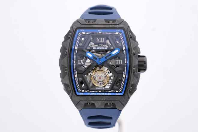  Blackout XP1 Tourbillon Blue - Unworn - Box+Papers XP1 2025 