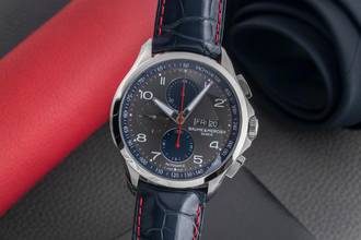 Thumbnail von Baume & Mercier Clifton Chronograph Stahl Automatik Ref. MOA10370 65826
