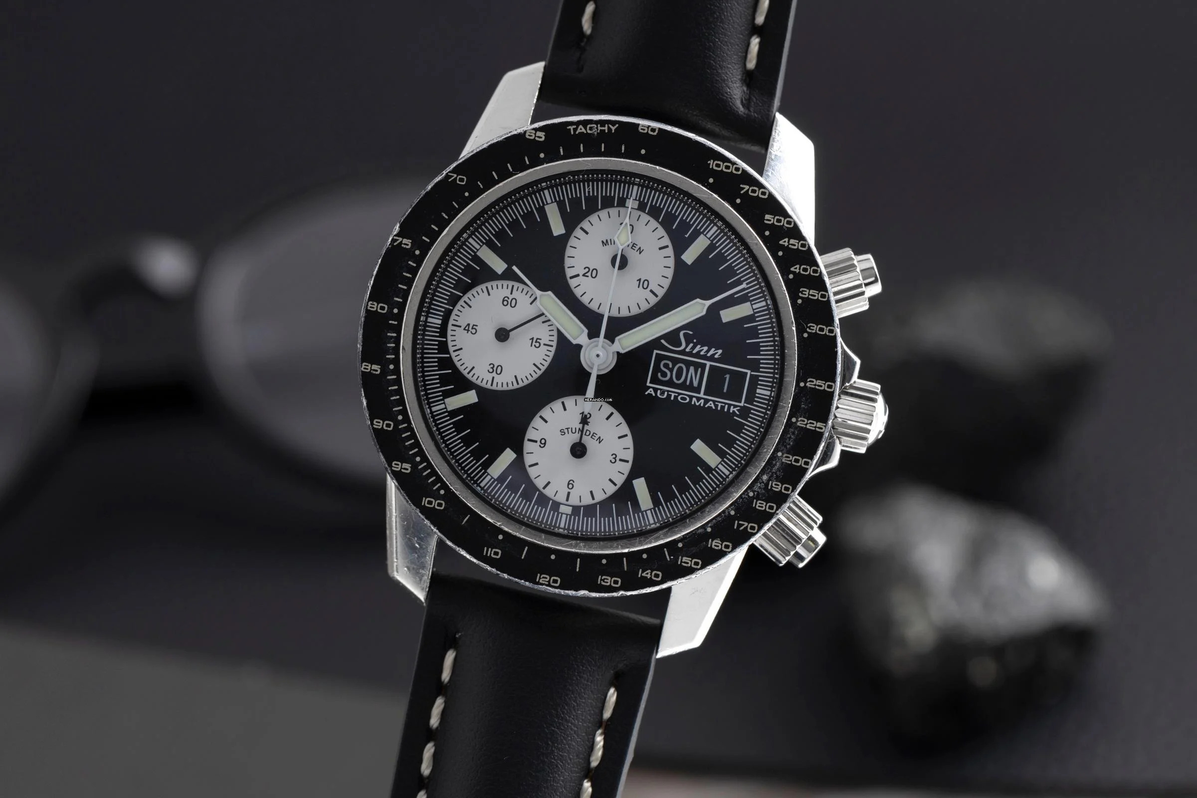  Sinn 103 Chronograph Automatik Stahl Limited Audi Professional Club Ref. 103 St  